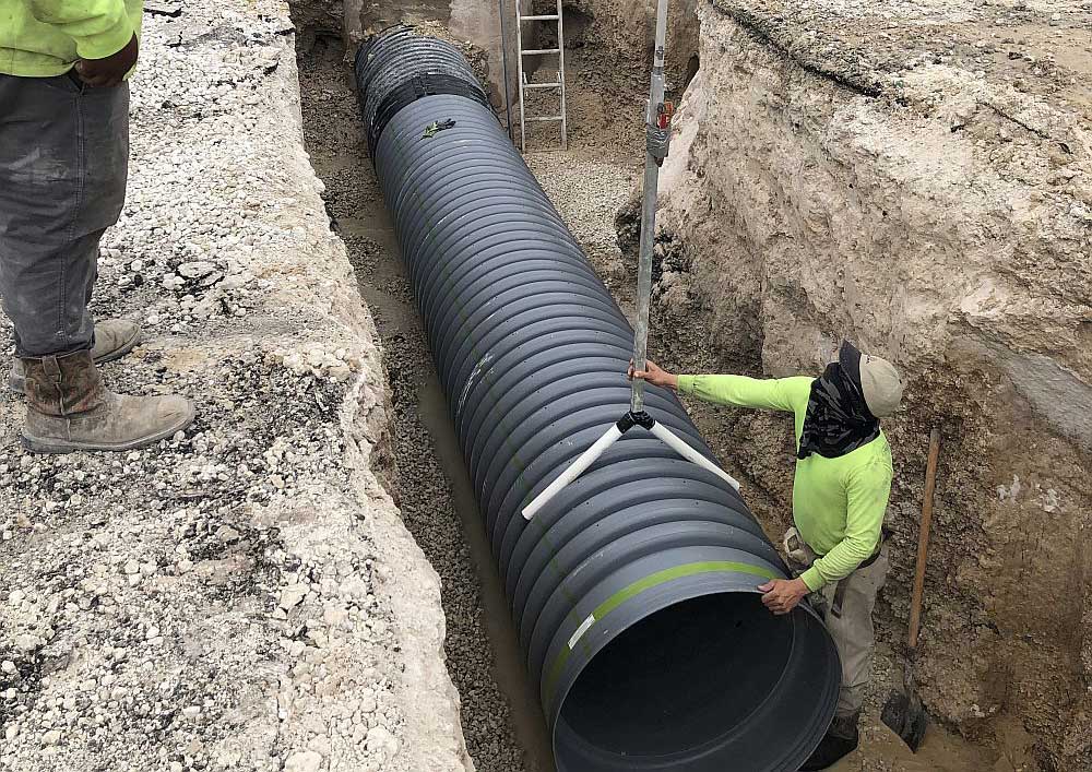 Parking Lot Drainage and Catch Basin Contractor Company Fort Lauderdale