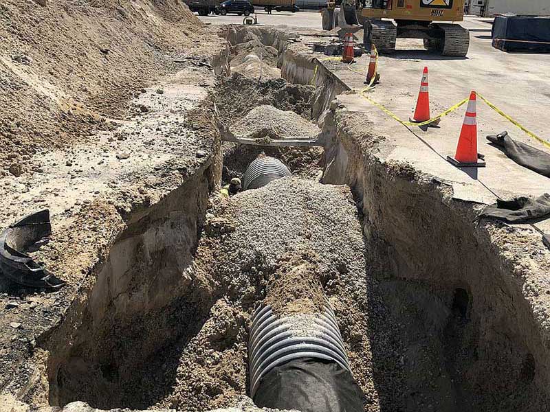 Parking Lot Drainage and Catch Basins   Miami